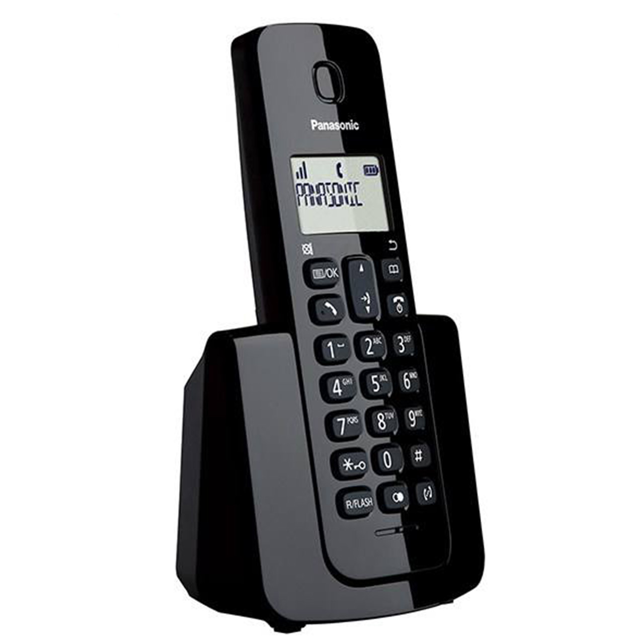 گوشی تلفن بی سیم پاناسونیک مدل KX-110B مشکی