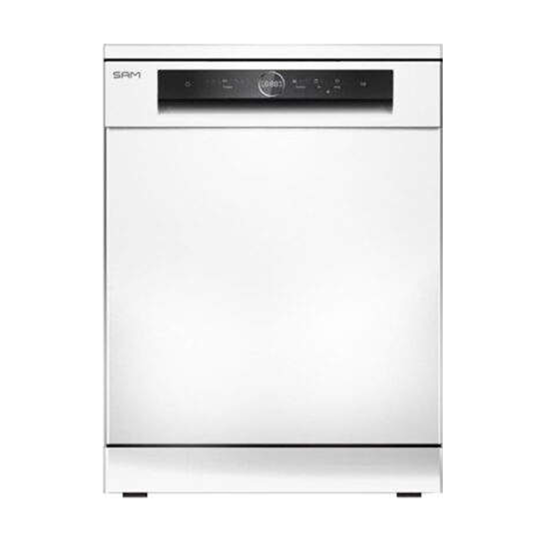 ماشین ظرفشویی سام مدل DW185 سفید