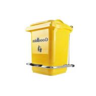 سطل زباله پدال دار 20 لیتری هوم کت مدل 6140 زرد