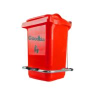سطل زباله پدال دار 60 لیتری هوم کت مدل 6183 قرمز
