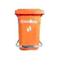 سطل زباله پدال دار 60 لیتری هوم کت مدل 6183 نارنجی