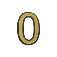 نشانگر عدد لاتین بزرگ 0 طلایی