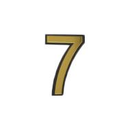 نشانگر عدد لاتین کوچک 7 طلایی