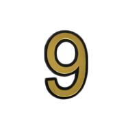 نشانگر عدد لاتین متوسط 9و6 طلایی