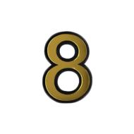 نشانگر عدد لاتین متوسط 8 طلایی