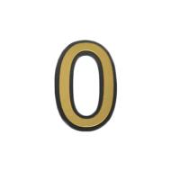 نشانگر عدد لاتین متوسط 0 طلایی