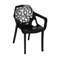 صندلی هوم کت مدل آتیلا نقش اسپیرال کد 2143