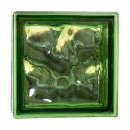 بلوک شیشه ای مدل کلودی سبز