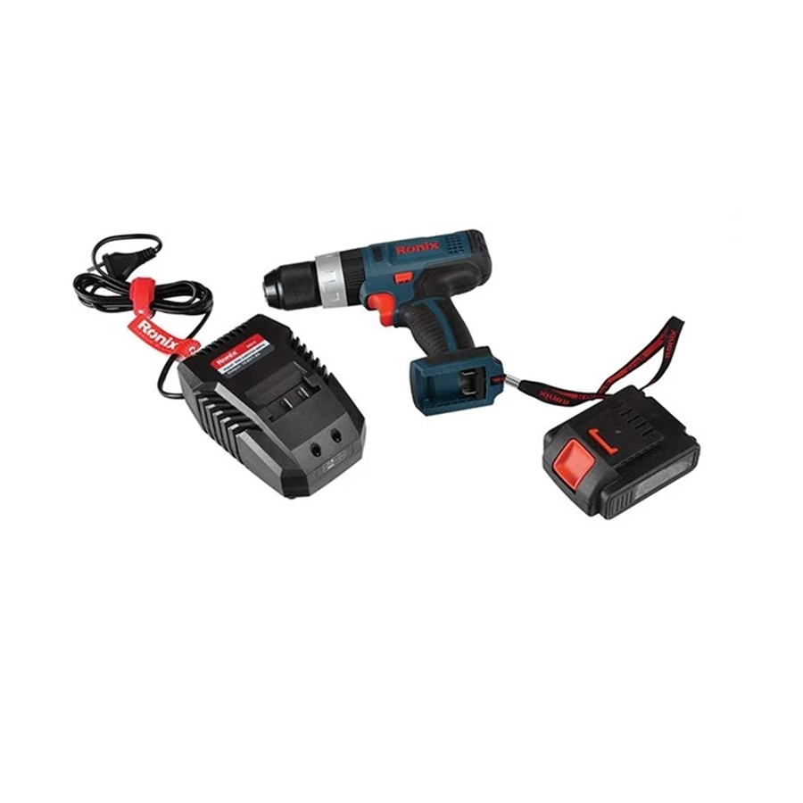 دریل شارژی لیتیوم 14 ولت 8614(رونیکس)(12 ماه ضمانت تعمیر) - 4