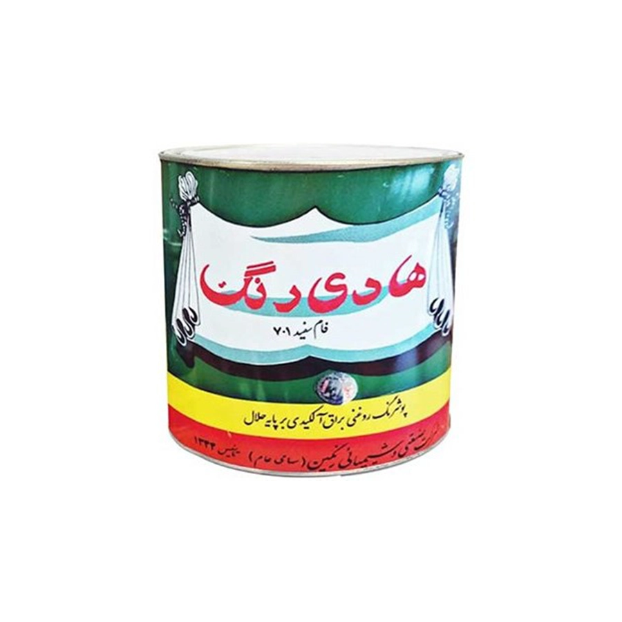 رنگ ربعی سفید براق کد 701 (هادی رنگ)