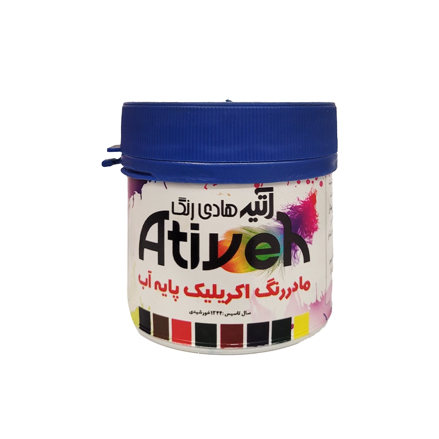 مادر رنگ ربعی آکریلیک آبی(هادی رنگ)