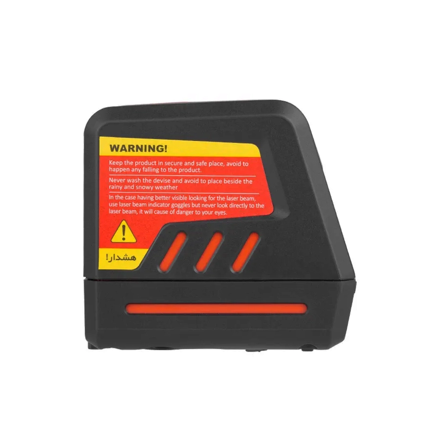 تراز لیزری کامپکت دوخط نور قرمز مدل M2010RLL + کیف برزنتی مدل M2010RLL (توسن) - 2