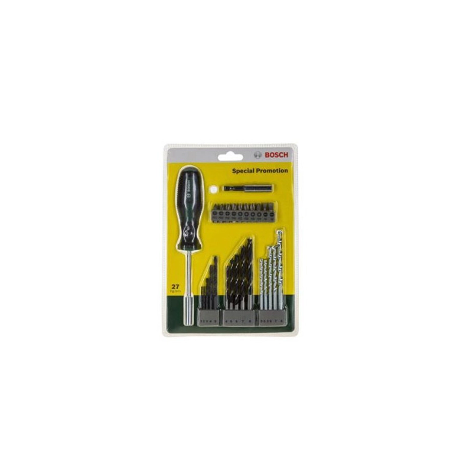 ست 27 عددی انواع سرپیچگوشتی و مته مدلX-LINE 7201 (بوش)
