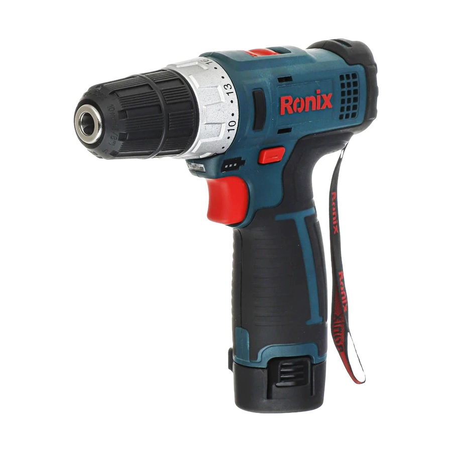 دریل شارژی لیتیوم 12 ولت 8612 (رونیکس)