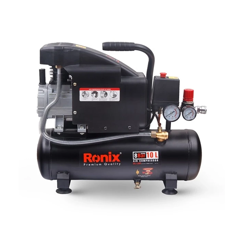 کمپرسور 10 لیتری RC1010(رونیکس)(12 ماه ضمانت تعمیر)