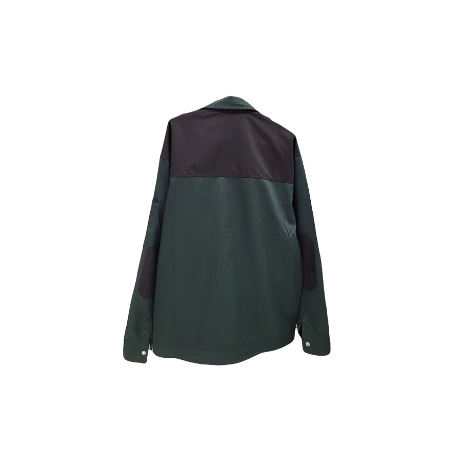 کاپشن و شلوار سبز ست ورک سایز 3XL - 2