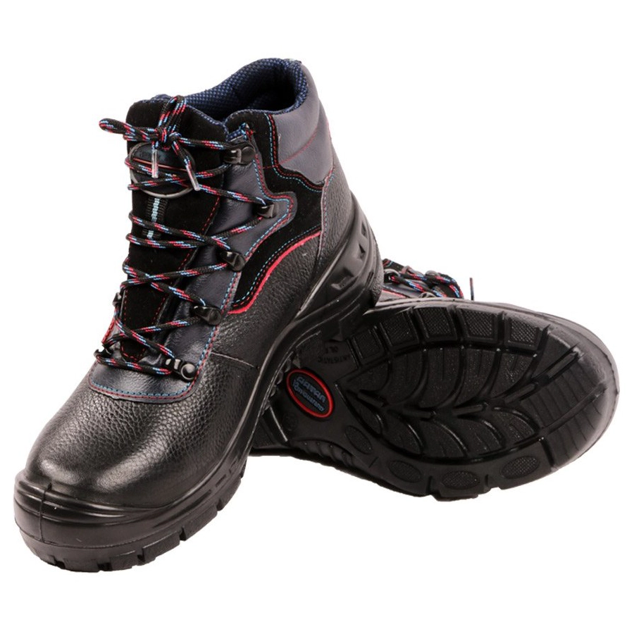 پوتین لیونا چرمی مشکی 44 (پاتن)