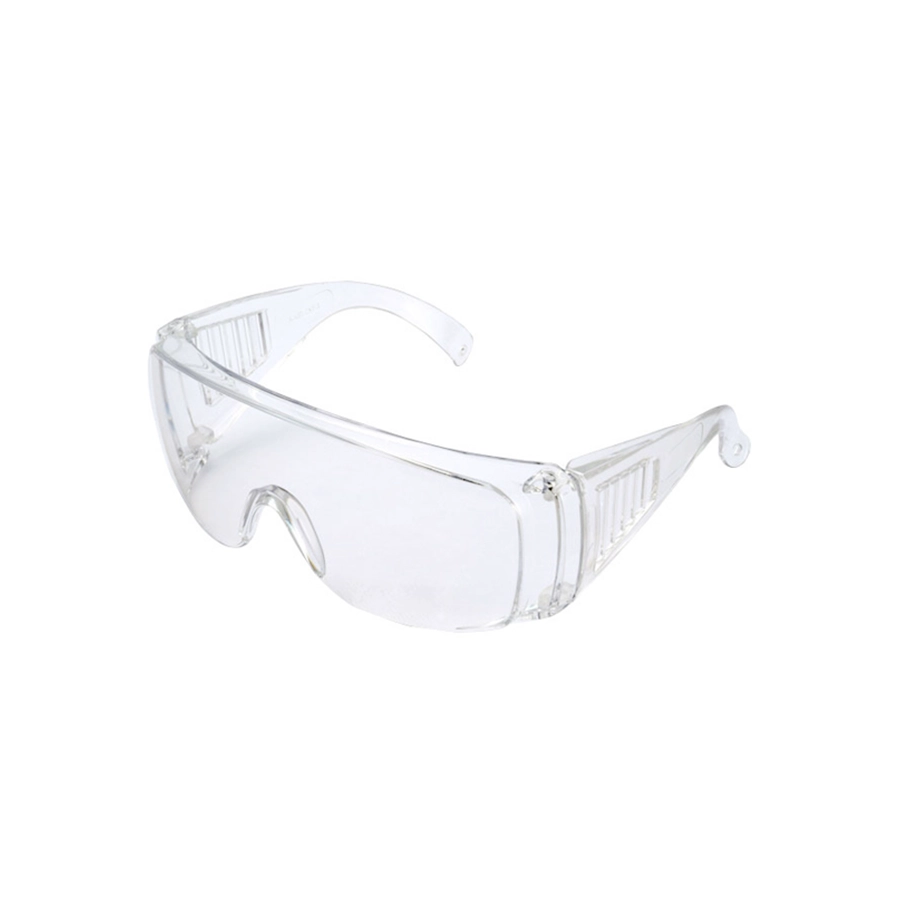 عینک بغل کرکره سفید (تک پلاست)