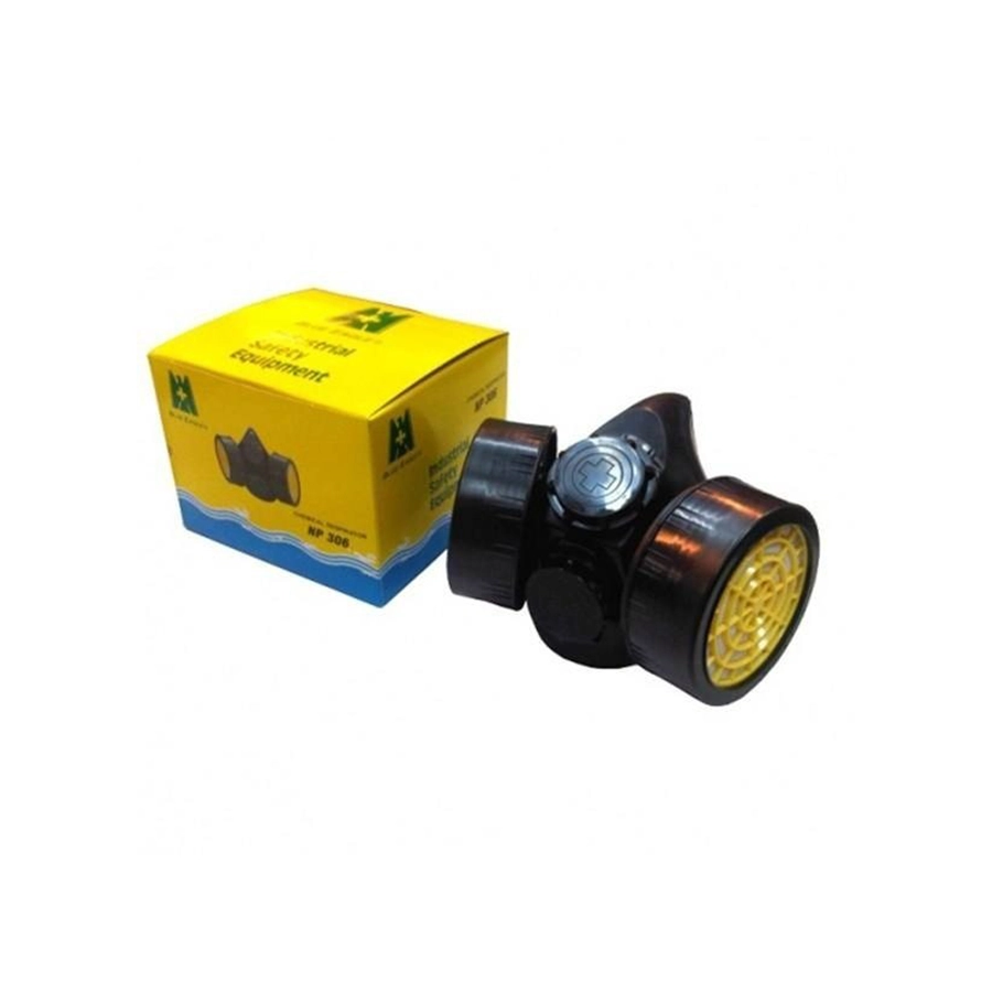 ماسک شیمیایی نیم صورت دو فیلتر بلوایگل NP306 (ابزار سرا) - 2