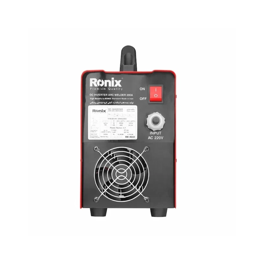 ترانس اینورتر 200 آمپر RH-4602 (رونیکس 24 ماه گارانتی تعمیرات شرکتی) - 2