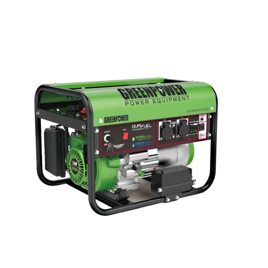 موتور برق گازسوز گرین پاور مدل CC3000 (قابل استفاده با گاز شهری و LPG)