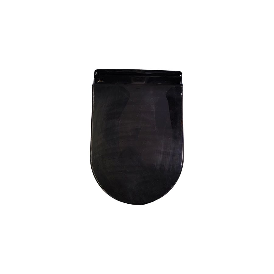 توالت فرنگی والهنگ آرسیتا  جدید مشکی براق بدون بیده G1  (گاتریا) - 3