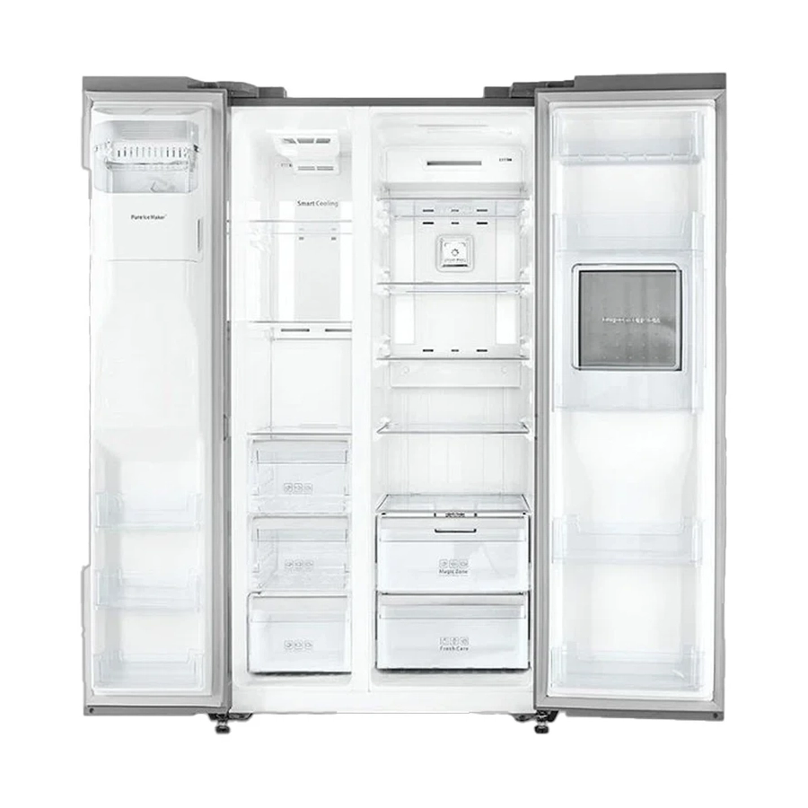 ساید بای ساید نقره ای هوشمند مدل SXI20-11S (دوو) - 2