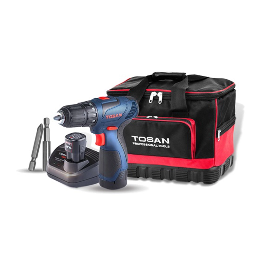 دریل شارژی لیتیوم 14.4 ولت پلاس 9014SCX با کیف(توسن 12 ماه گارانتی تعمیرات شرکتی ) - 2