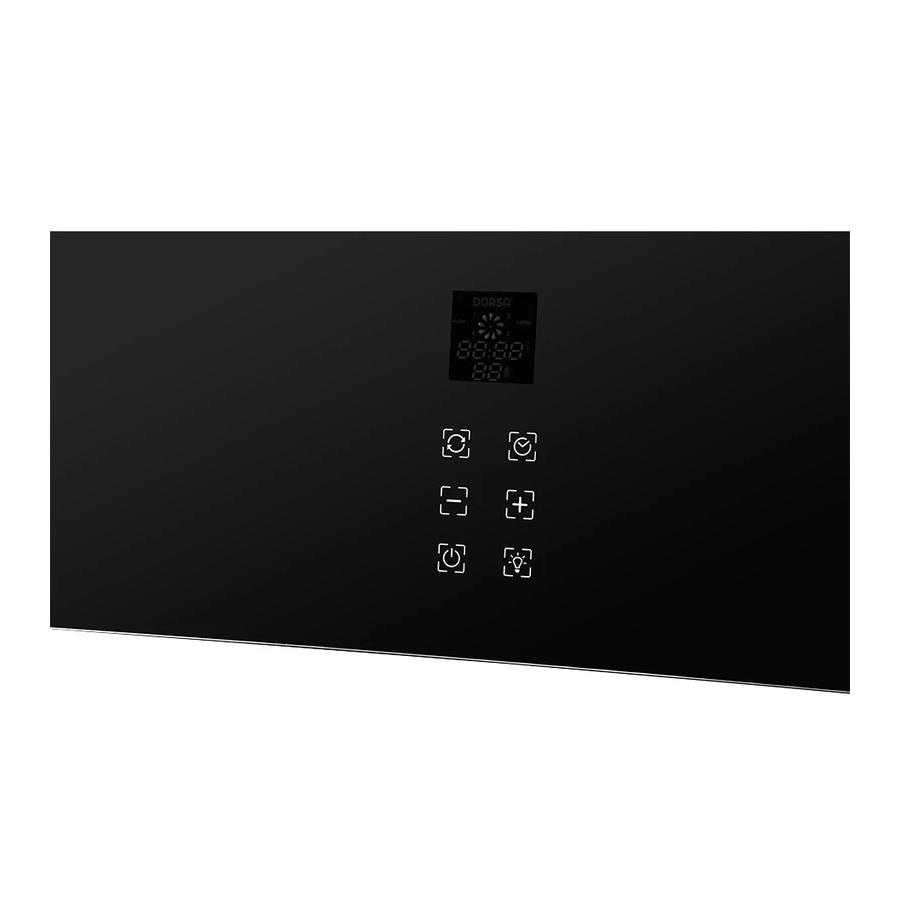 هود مخفی 70 سانت DH1414 مشکی (درسا) - 3