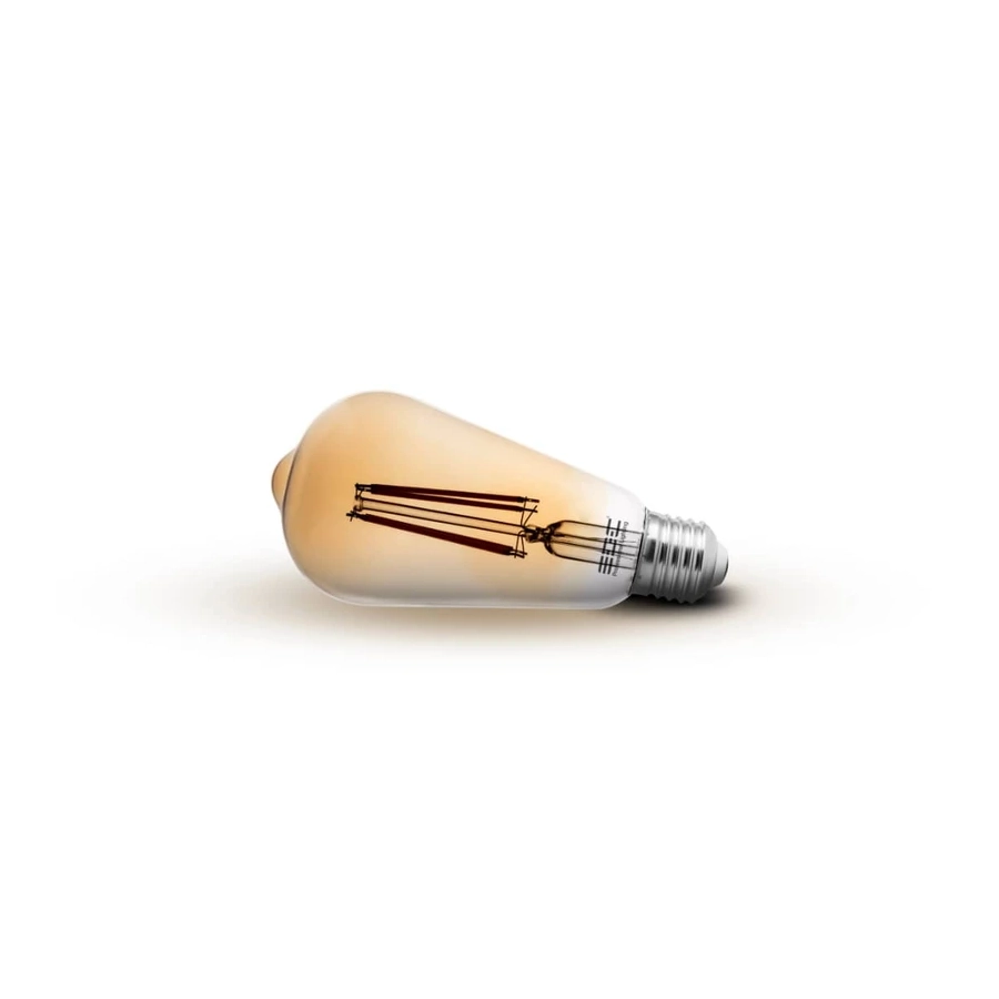لامپ LED خمره ای طلایی فیلامنتی (E27) 8 وات EDC  آفتابی سپهر منور - 2