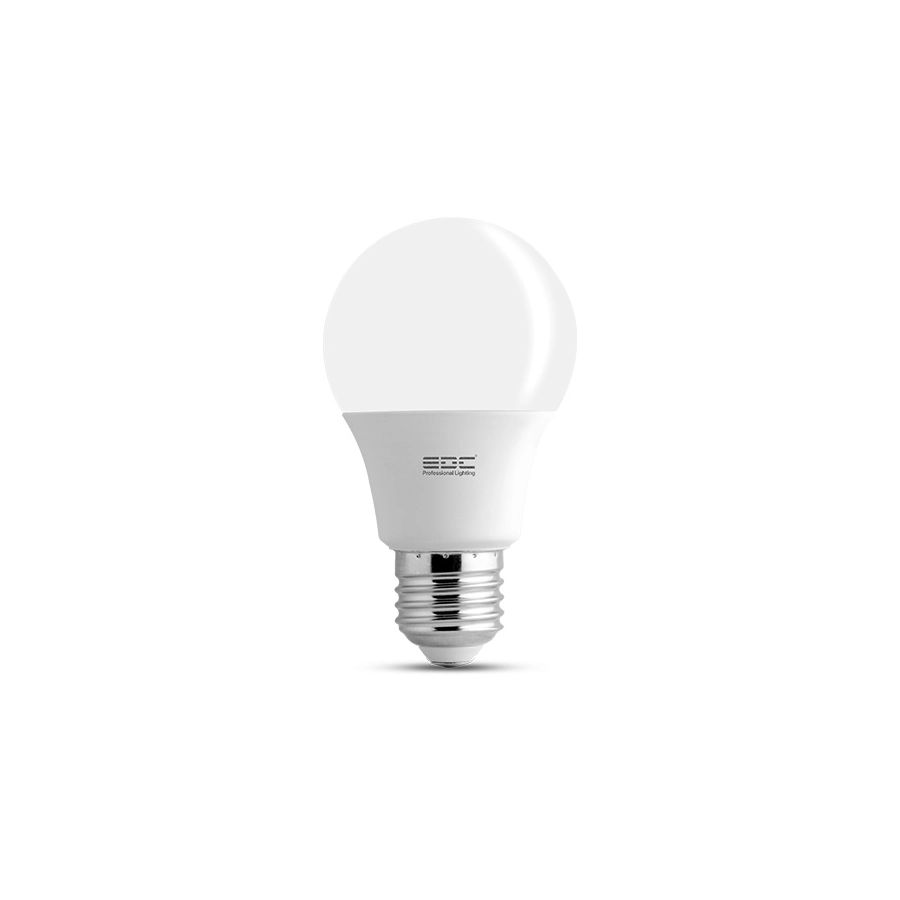 بالب LED حبابی 10 وات E27 A60 مهتابی EDC (سپهر منور)