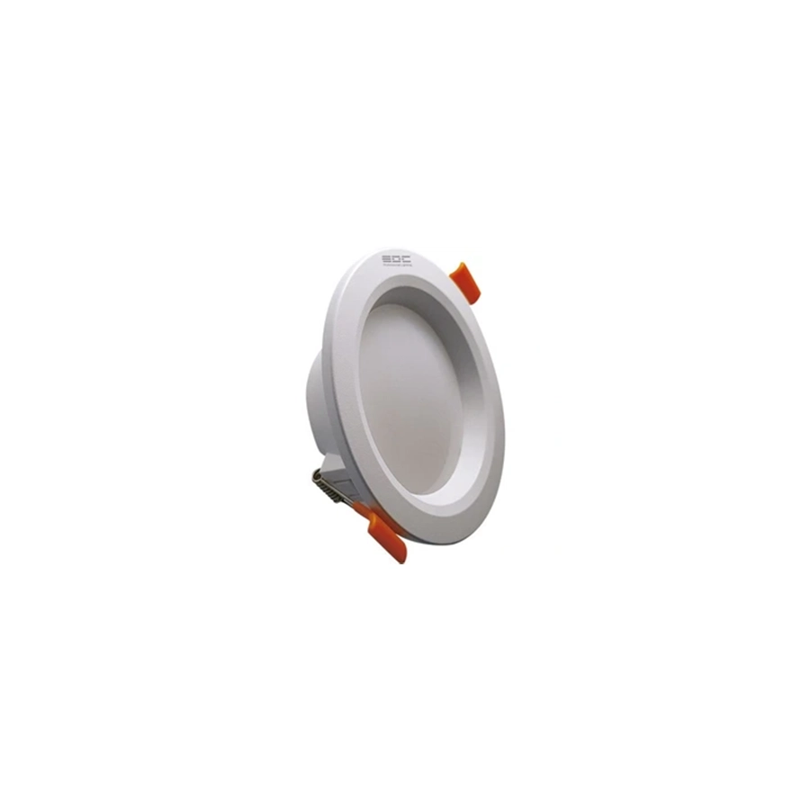 چراغ سقفی توکار دیکو(دیپ) گرد برش 8و9 سانت 6 وات آفتابی EDC (سپهر منور)