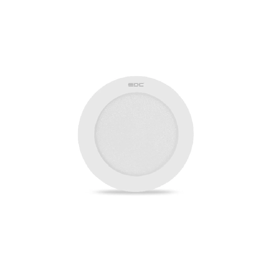 چراغ سقفی توکار دیپ ای سی پی سی گرد برش 8 و 9 سانت 12 وات سفید (سپهر منور)