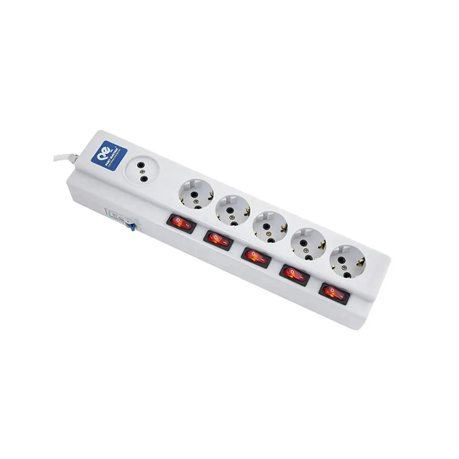 چند خانه فیوزدار1+5 با کابل 1/8 متر (پارت)