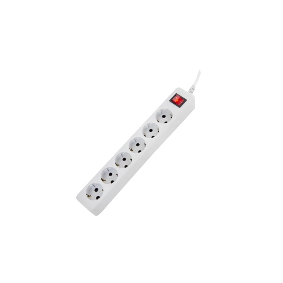 پریز 6 خانه ارتدار نیک 707 با کابل 3 متر (پارت)