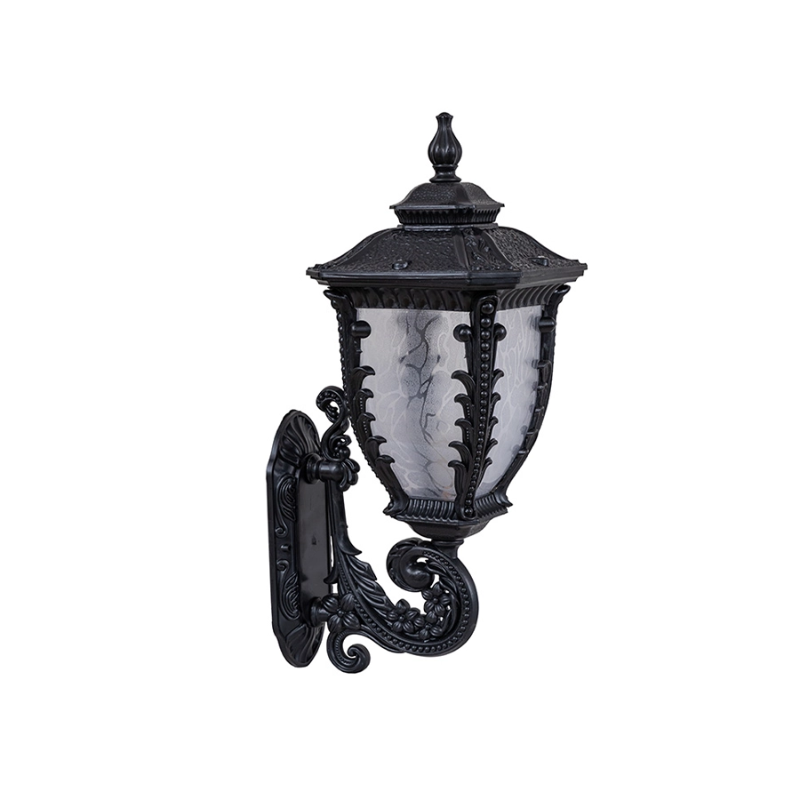 چراغ دیواری کارن مشکی(تکنو لایت)