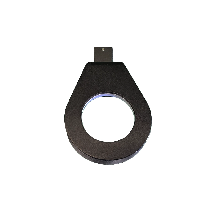 چراغ دیواری نورا خطی سربالا مشکی مهتابی (بیتانور) - 2