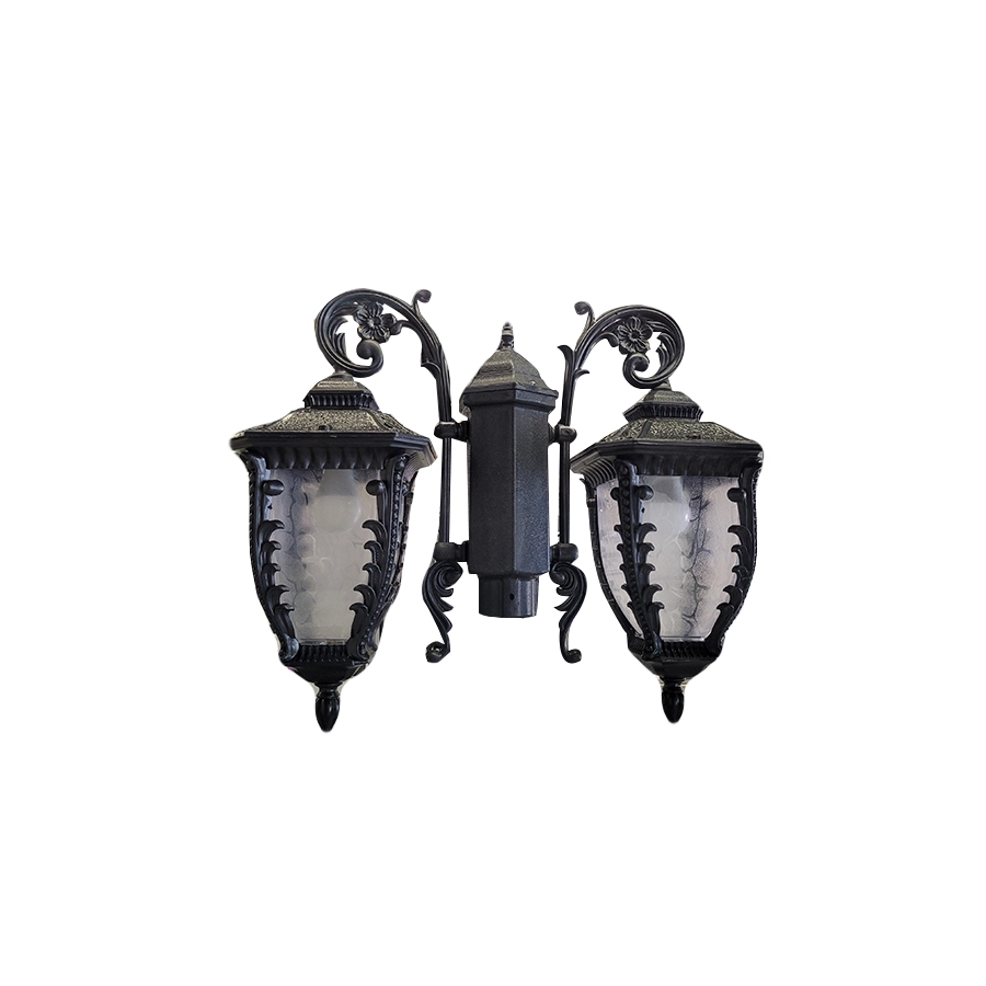 چراغ دوشاخه کارن مشکی (تکنو لایت)