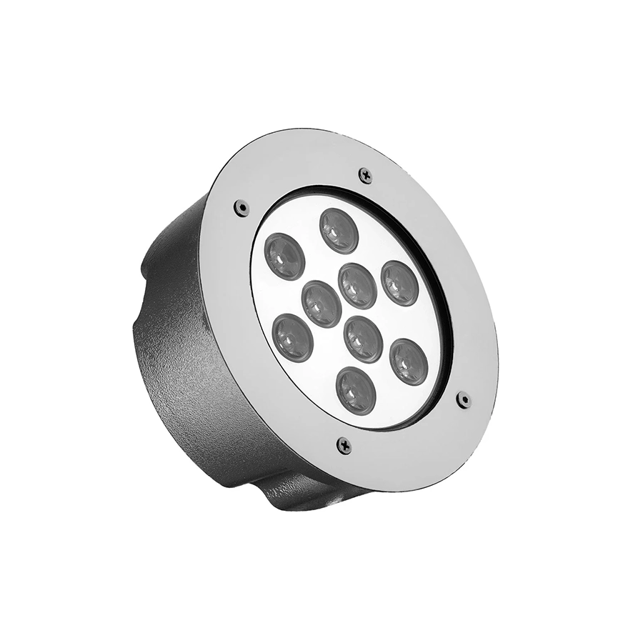 پاور دفنی 3*9 وات گرد RGB (ارتقا صنعت)