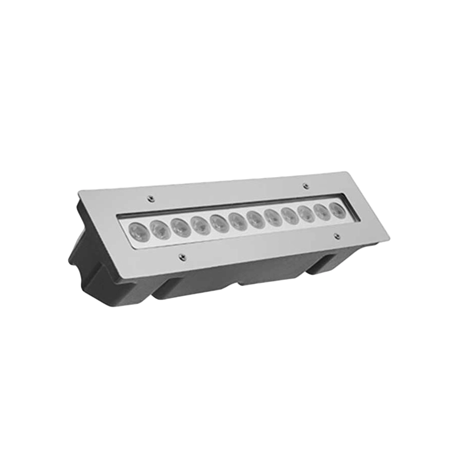 پاور دفنی 3*12 وات مستطیلی توکار RGB (ارتقا صنعت)