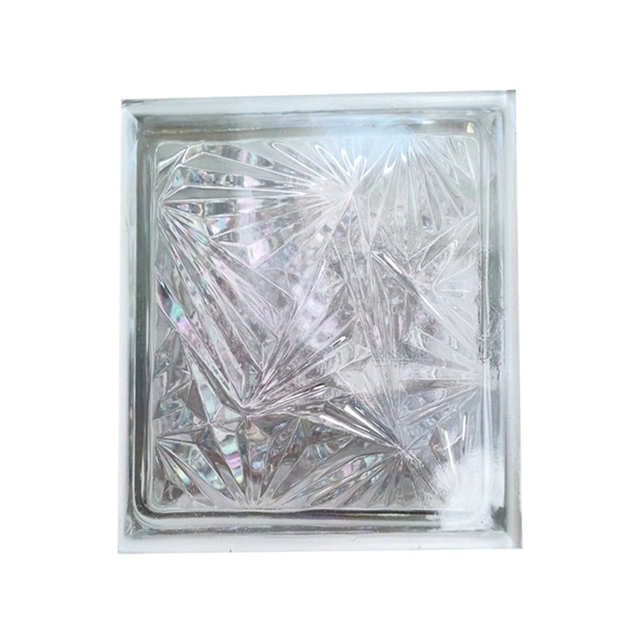 بلوک شیشه ای گل یخ سفید 6 (کاوه)