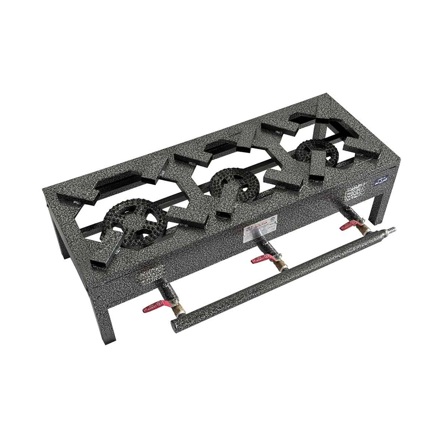 اجاق گاز پروفیلی سه شعله 90*35 (مبتکر)