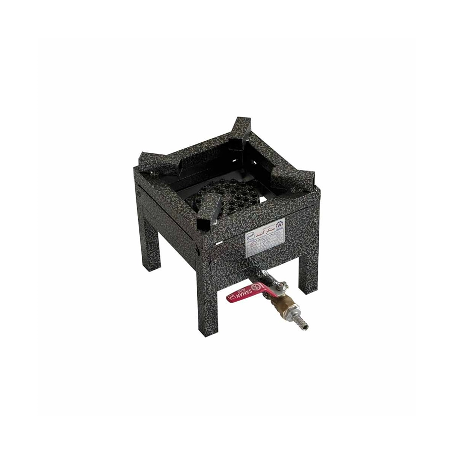 اجاق گاز پروفیلی تک شعله 18*18 (مبتکر)