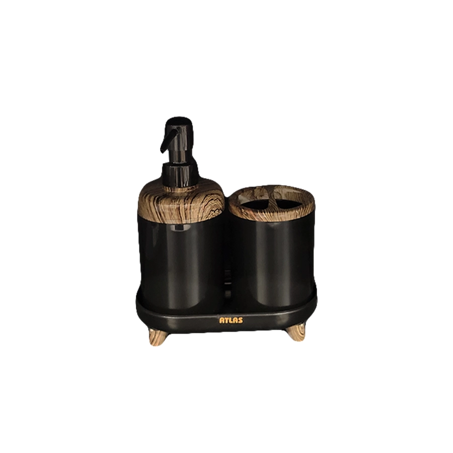 ست 3 تکه مدل الیت طرح چوب کد 324 (اطلس)