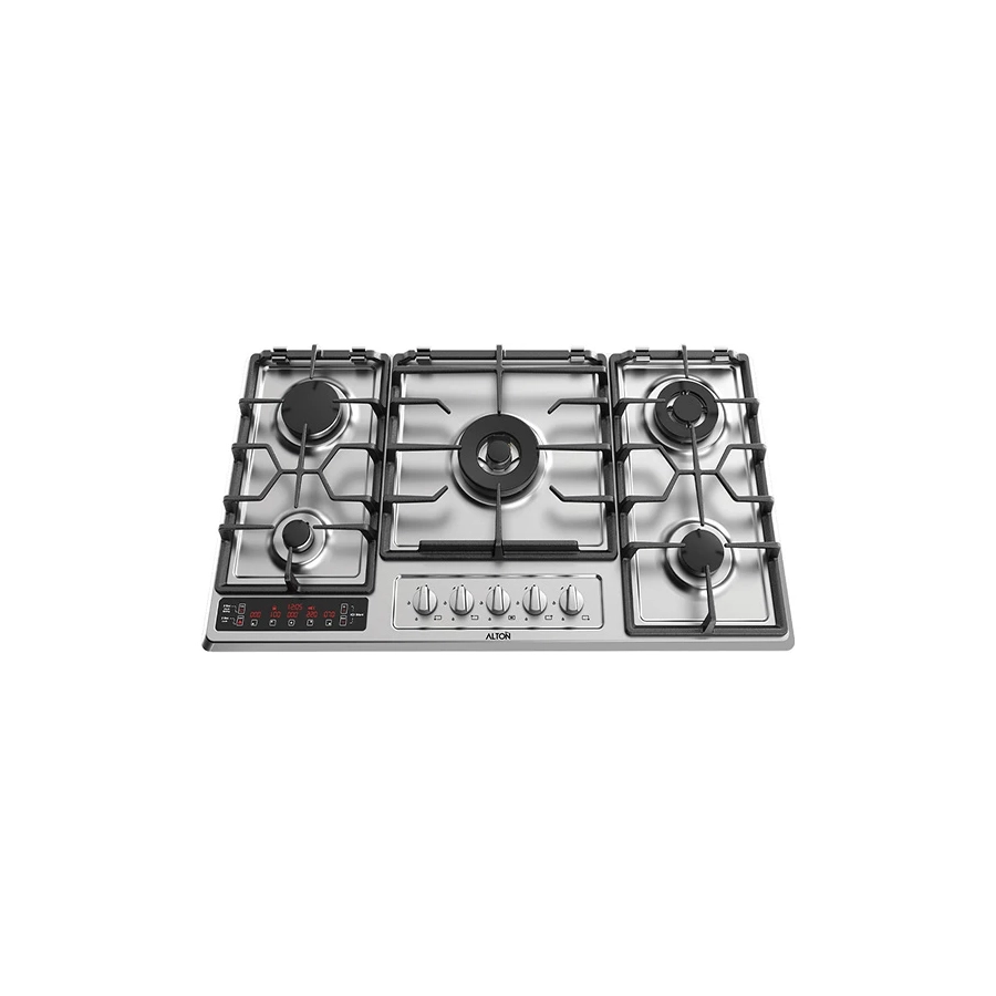 اجاق گاز 5 شعله استیل دیجیتال مدل S520DN آلتون