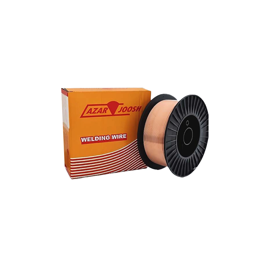 سیم جوش CO 2 سایز 1/2 (آذر جوش) (فروش بصورت قرقره)