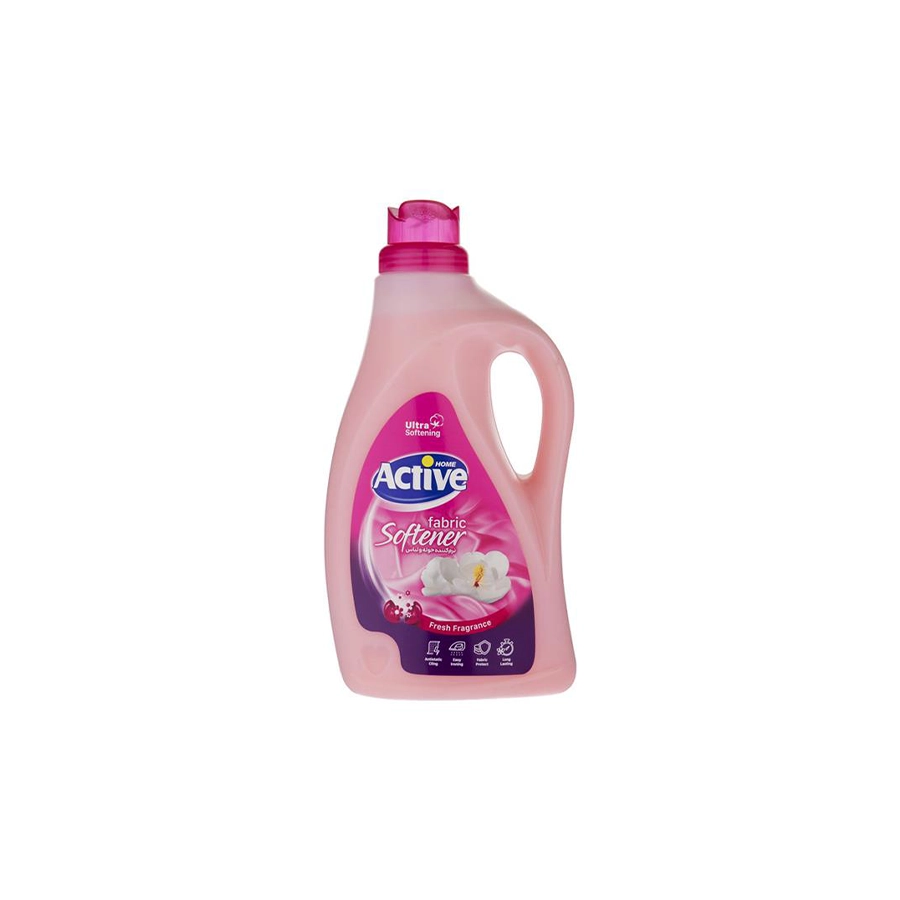 نرم کننده حوله و لباس 2500 گرمی صورتی soft & fresh (اکتیو)