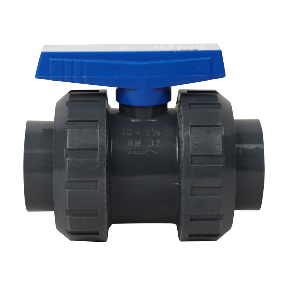 شیر توپی 40 مهره دار PVCU