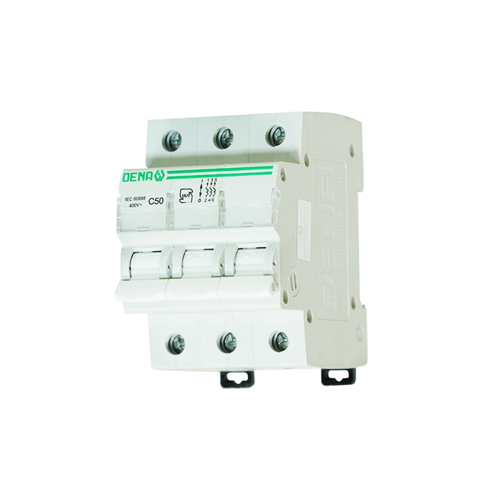 کلید مینیاتوری سه فاز 50 آمپر (DENA)  تیپ C (پنج سال ضمانت تعویض)