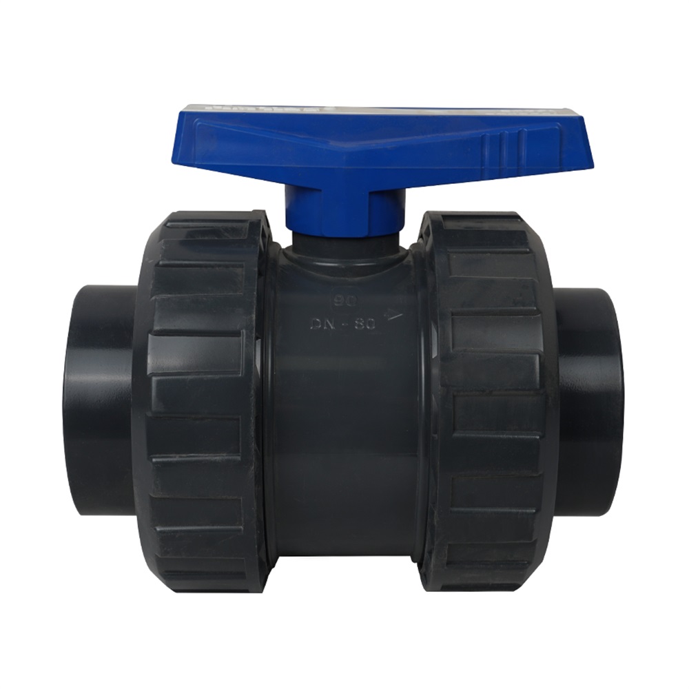 شیر توپی 90 مهره دار PVCU